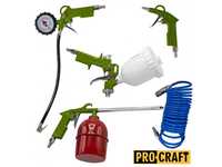 Комплект пневматични инструменти 5 части Procraft KIT-5C