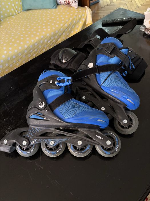 Ролери с комплект протектори