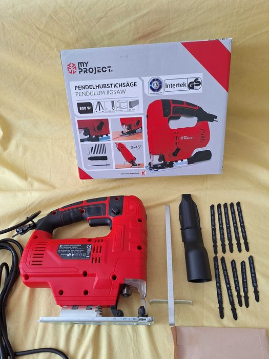 MyProject, Fierastrau electric vertical - pendular,  laser, 800 w, nou