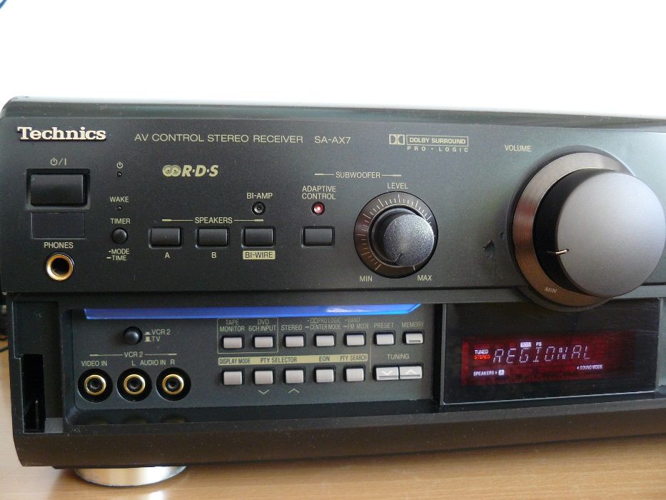 Receiver Technics SA-AX 7,cap serie