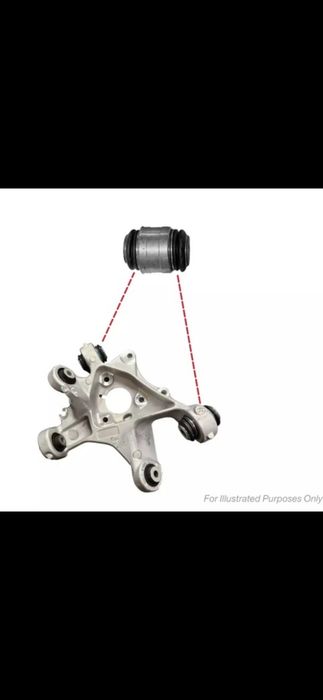 Tesla сайлентблок задний подвески