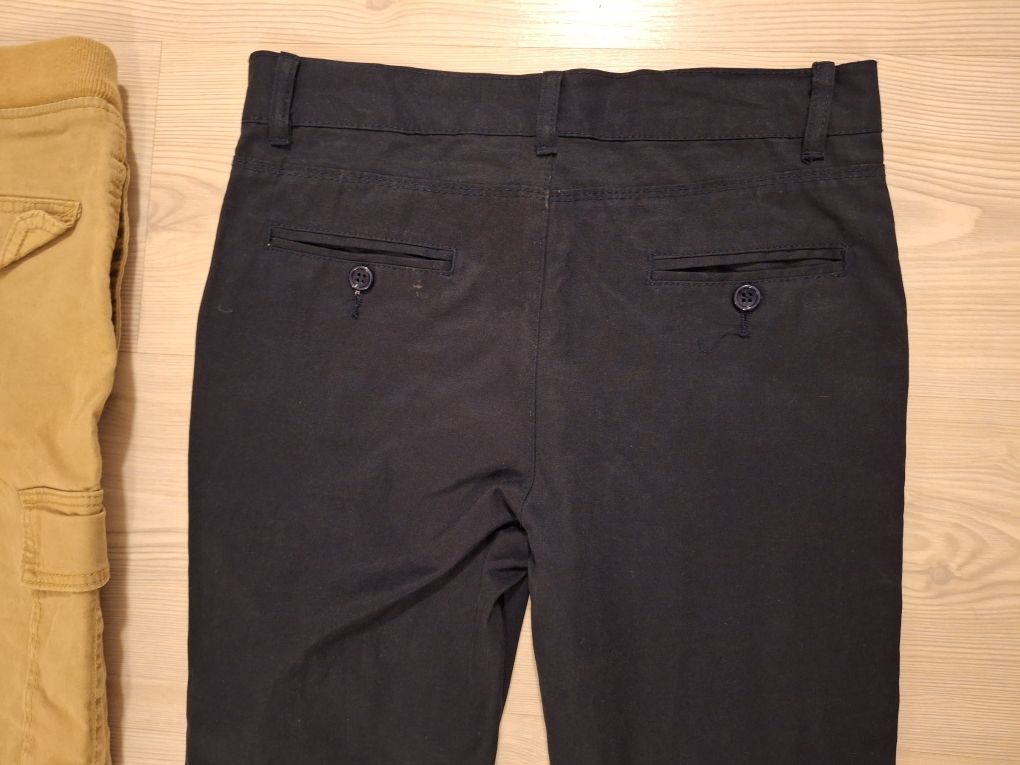 Pantaloni copii 158 cm 12-13 ani Chino cargo HM