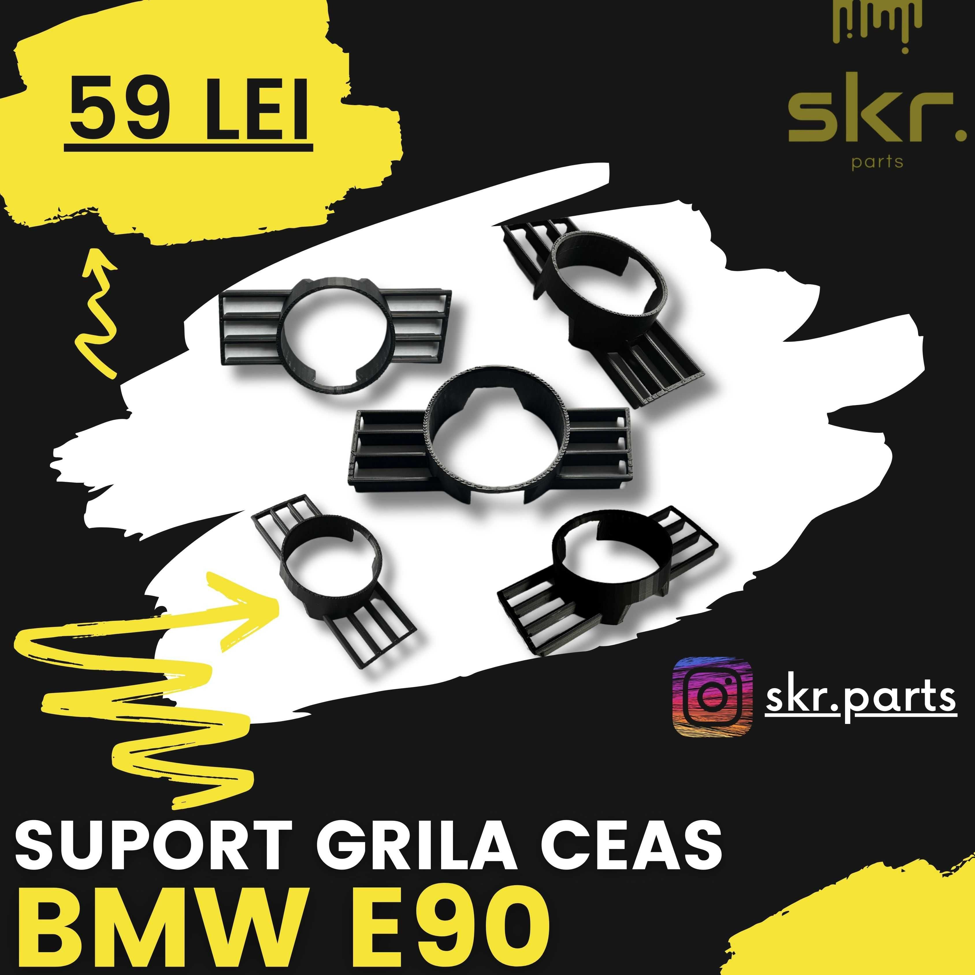 Grila suport BMW e90 ceas turbo boost 52mm