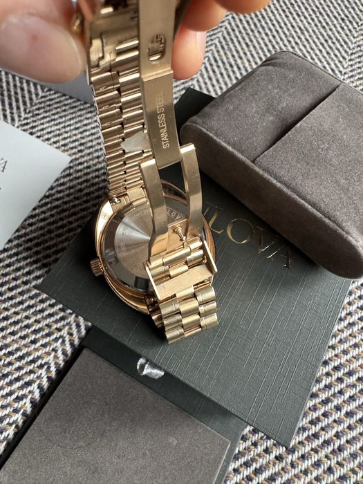 Bulova Oceanographer Devil 666ft GMT Automatic Rose Gold