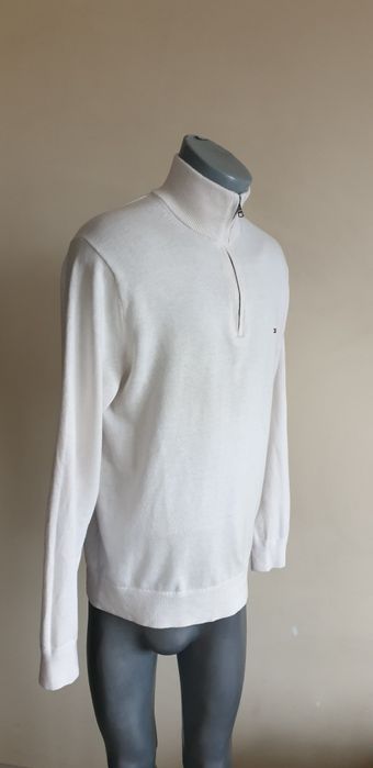 Tommy Hilfiger / Half Zip / L ОРИГИНАЛ! Мъжка Жилетка с 3/4 цип!