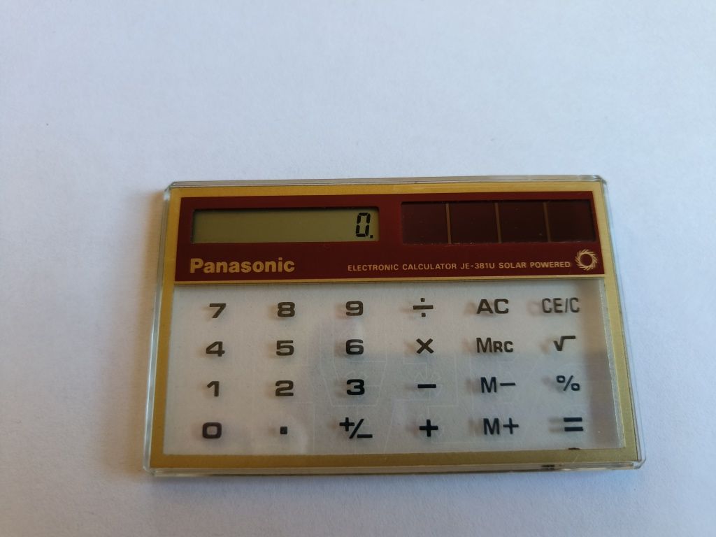 Рядък Калкулатор Panasonic Je-381U