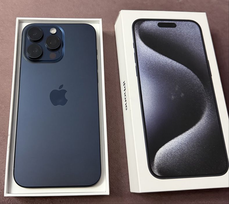iPhone 15 pro max, неразличим от нов