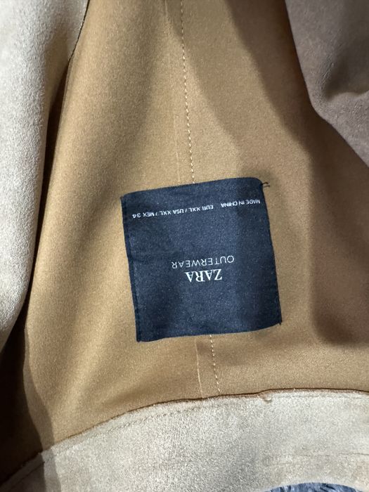 Trench Zara marimea 2XL femei