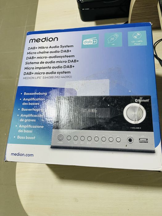 Sistem Audio Compact Medion E64088 - Bluetooth, Radio, CD Player