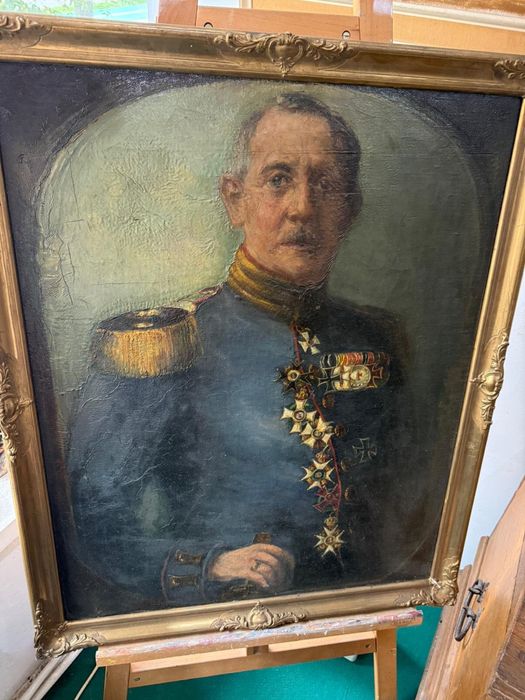 Tablou pictat in ulei pe panza- secolul XIX