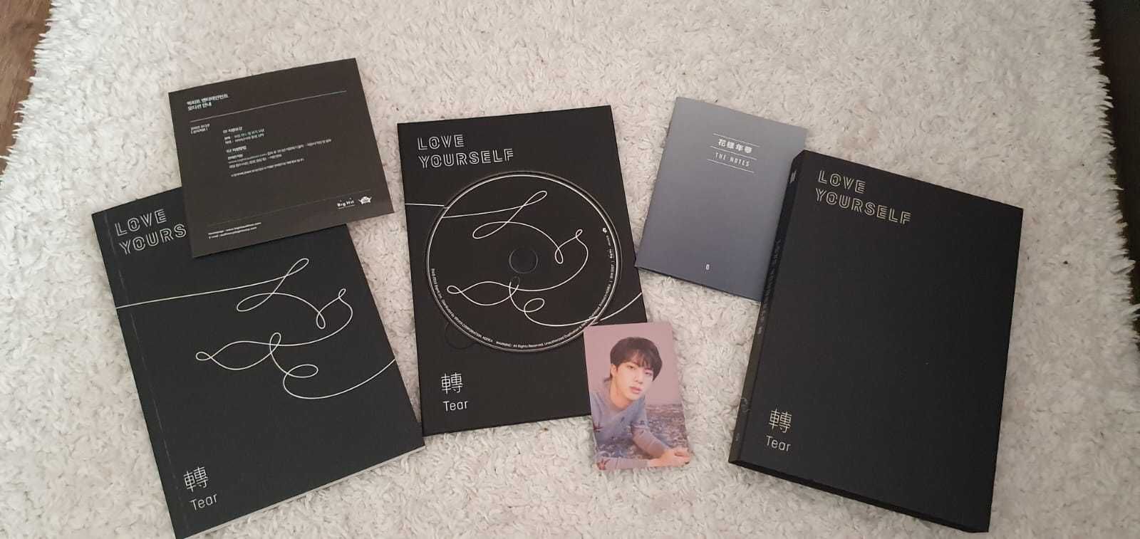 Album BTS Love Yourself Tear, Versiunea O + Photocard Jin