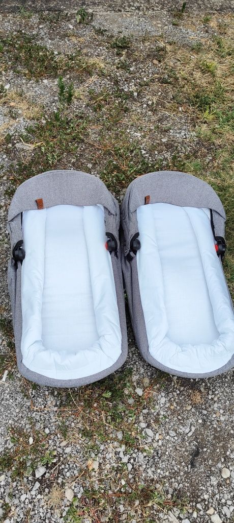 Количка за близнаци Dorjan Quick Twin 3in1