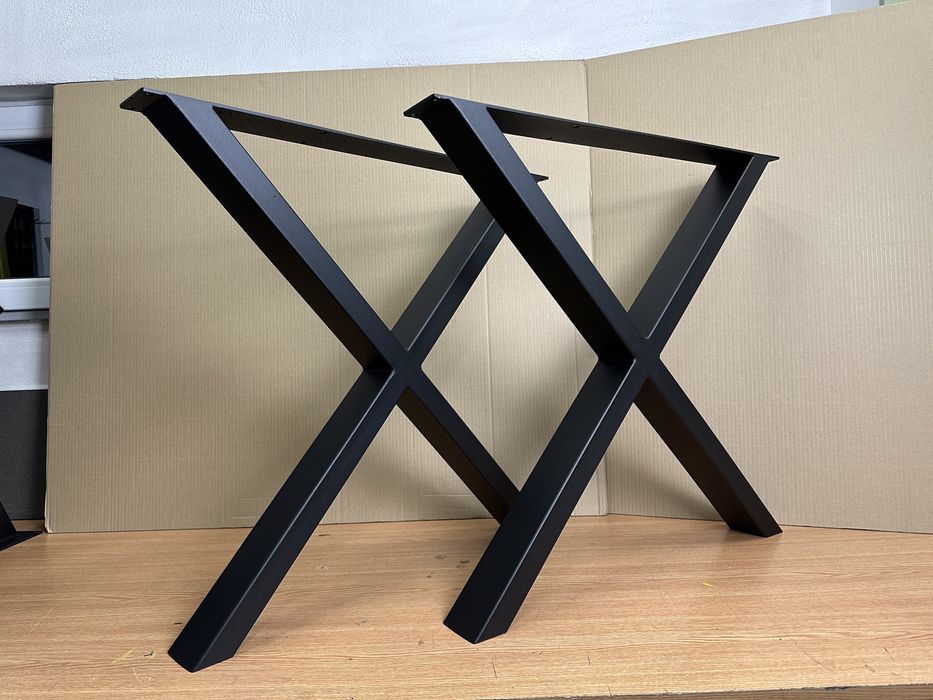 Picioare masa Model X2 (stil scandivav, metal, vopsite electrostatic)