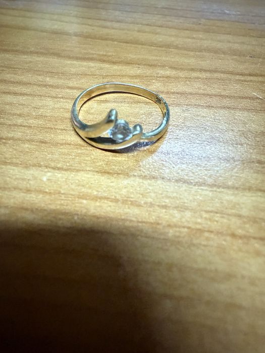 Inel aur 14 karate  marimea 20