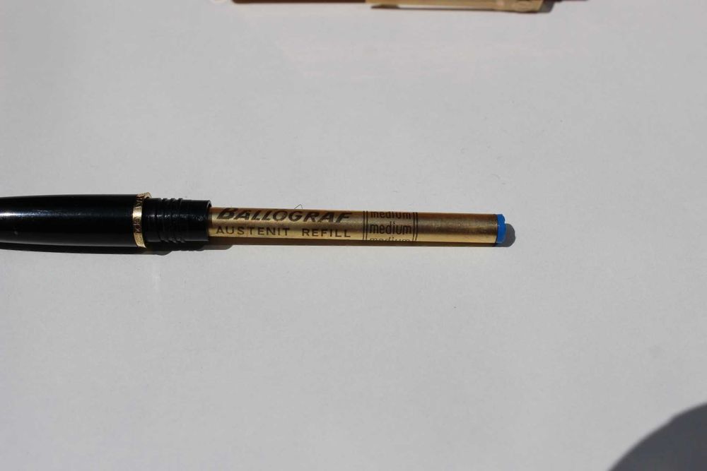 Set 2 pixuri BALLOGRAF - Made in Sweden, Negru si Rosu