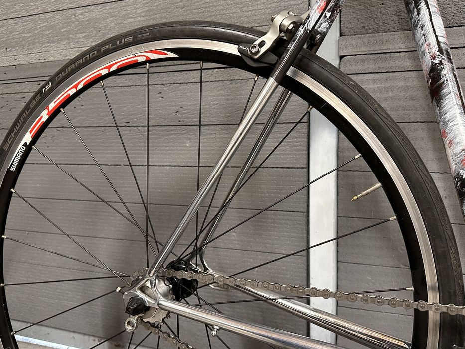 Bicicleta cursiera Steiner otel single speed