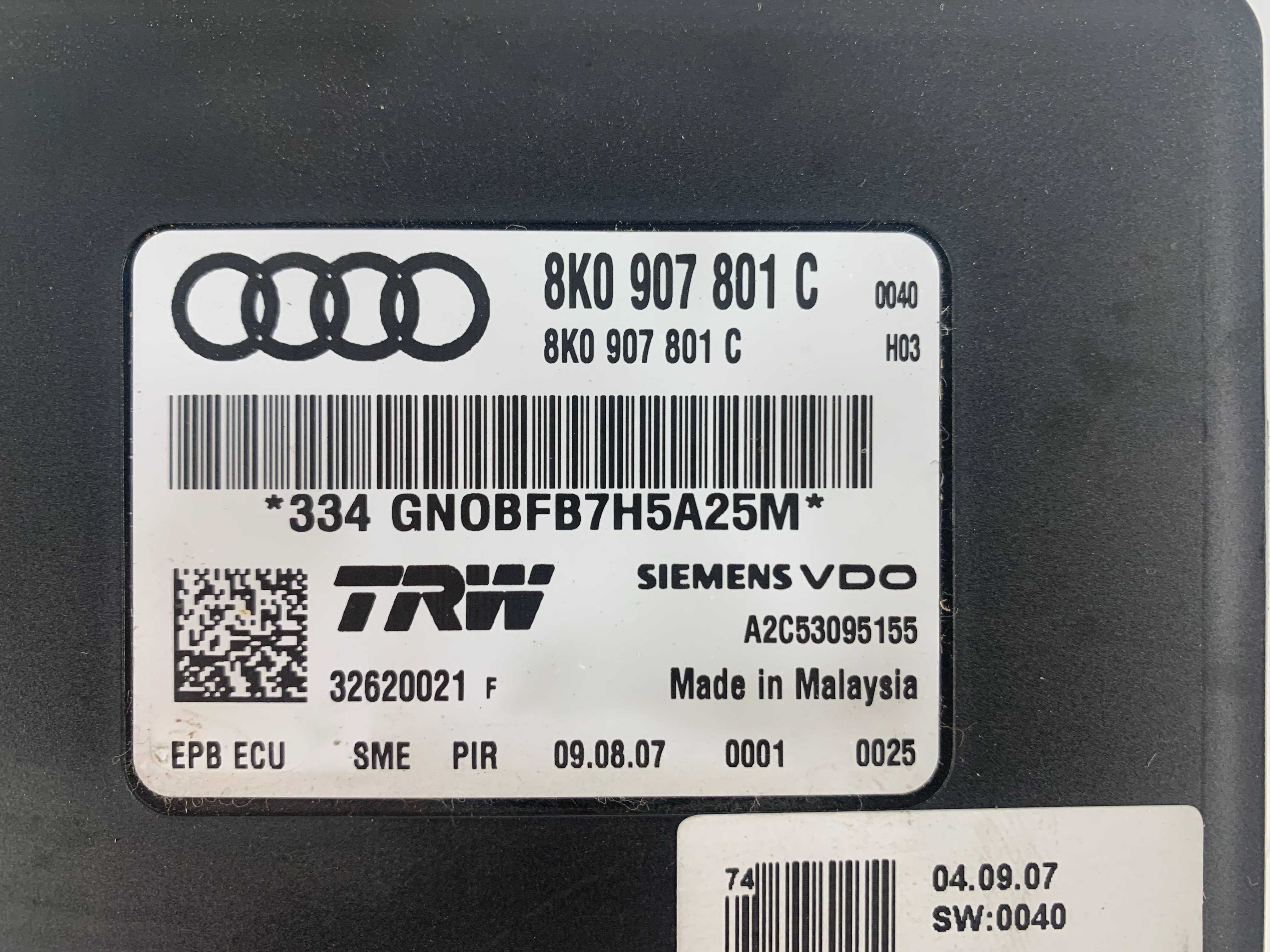 Модул ръчна спирачка Audi A4 8K A5 8T (09-12)г. 8K0907801C