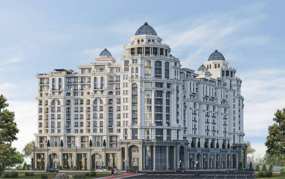 Квартира 3-х комнатная в ЖК Metropol.  87м2.