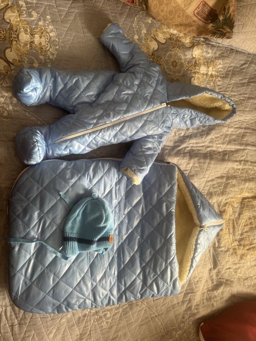 Конверт для выписки с комбинезоном