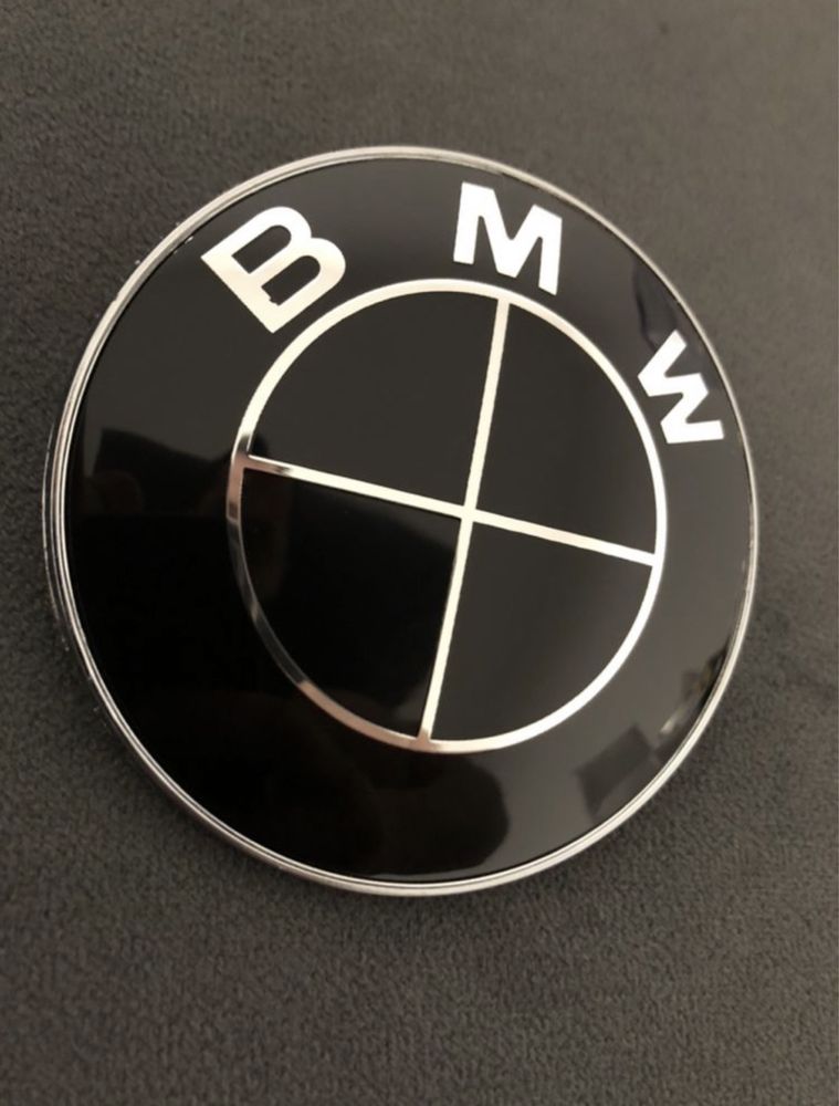 Emblema logo stema captota portnagaj 82mm Bmw Seria 1 3 5 7 X1 X3 X5