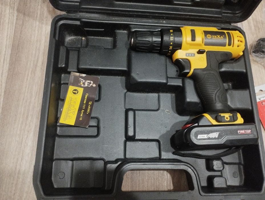 Шуруповёрт  в хорошем состоянии