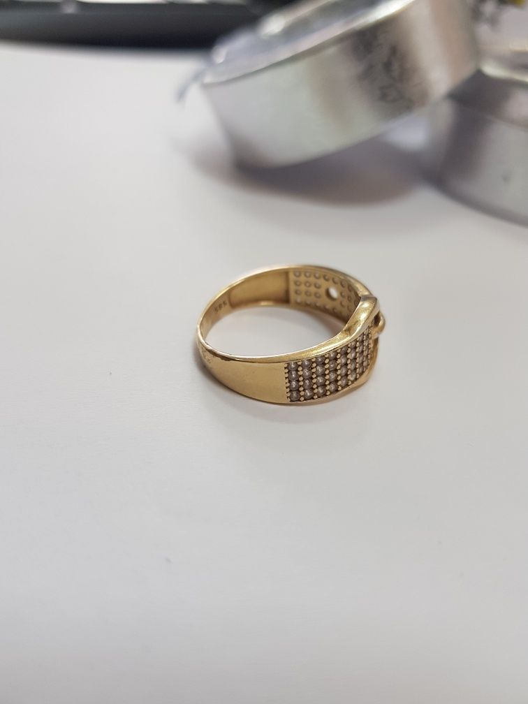 Inel model deosebit 14k(cdc)staramanet