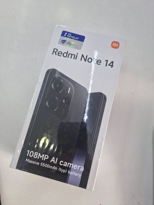 Redmi Note 14 8/128gb yangi pachka !!!