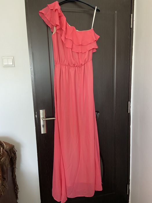 Rochie roz eleganta La Donna