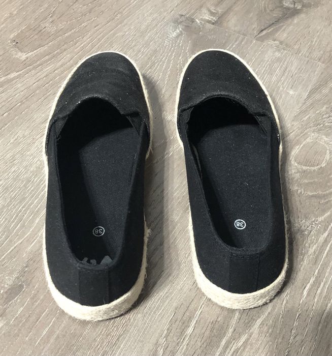 Espadrile negre marime 38 espadrile negre 38 espadrile sclipici 38