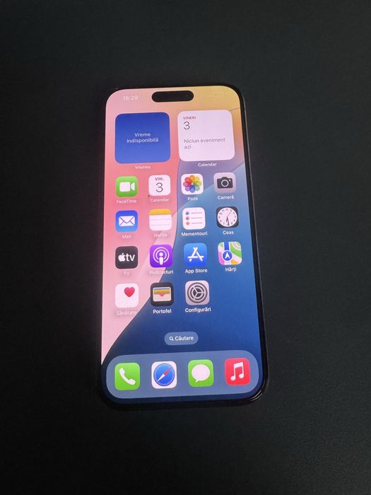 Iphone 15 Pro negru 256gb liber de retea