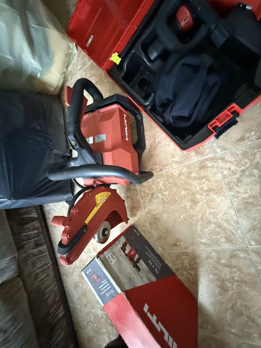 Hilti picamer pe acumulator, masina taiat beton, bormasina cu percutie