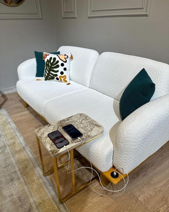 Раскладной диван и кресло