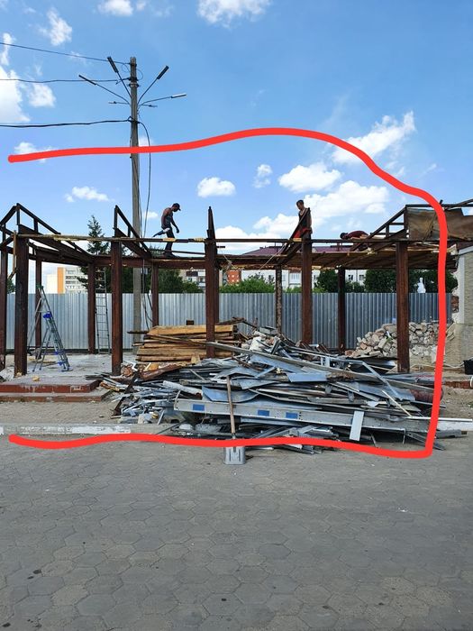Продам каркас для павильона