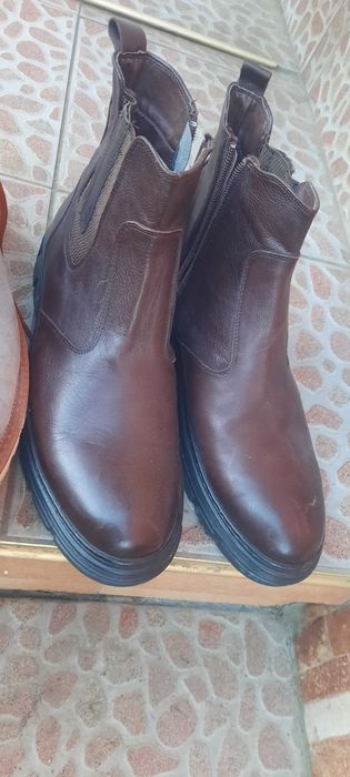 Natural Мъжки Боти 44номер Естествена кожа