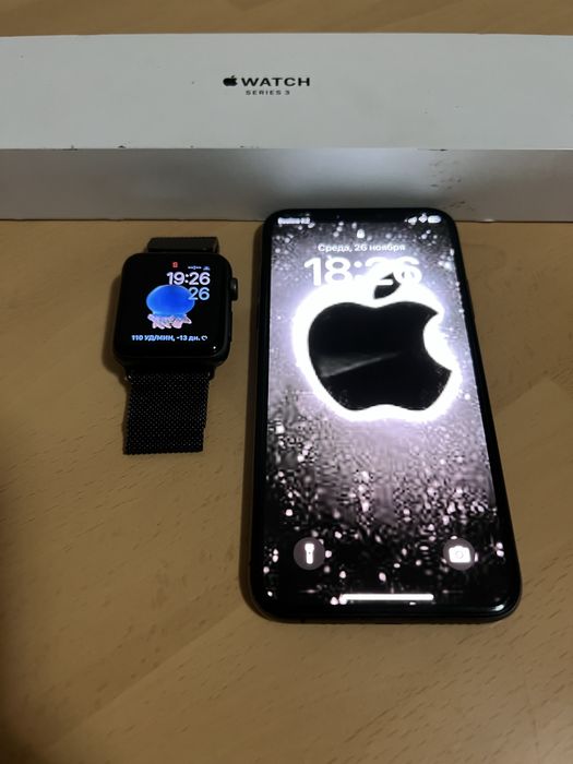 Комплект Iphone XС, Apple Watch
