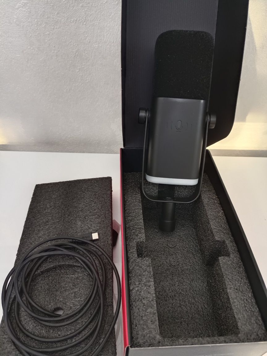Микрофон fifine M8 black + кронштейн