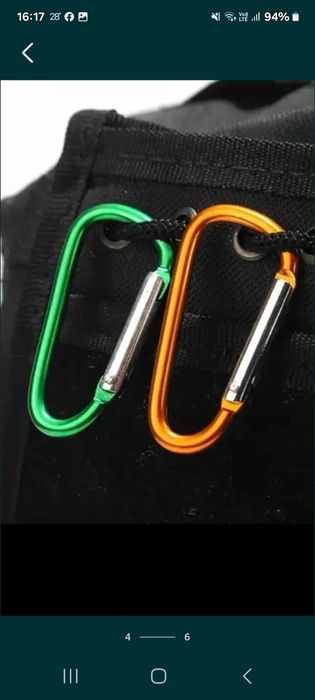 Set carabine aluminiu 10 buc