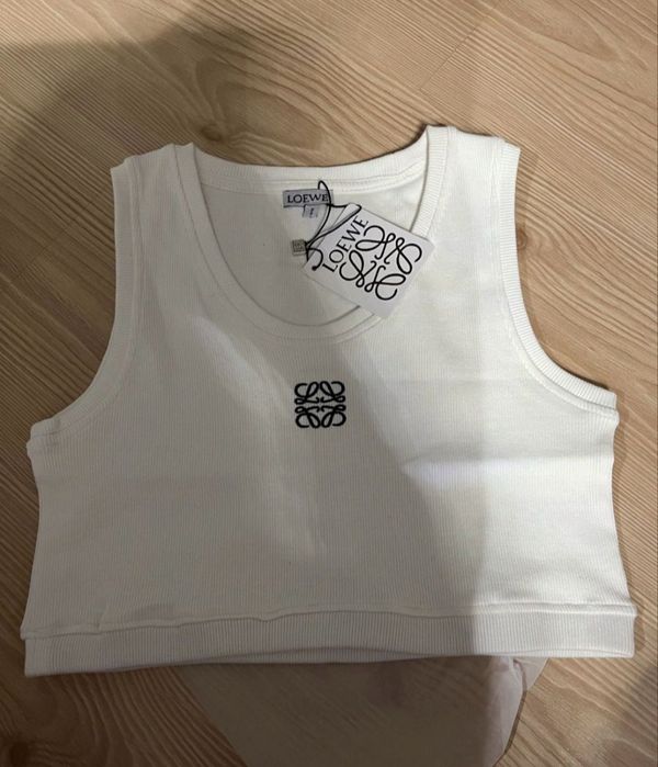 Top scurt loewe alb sau negru