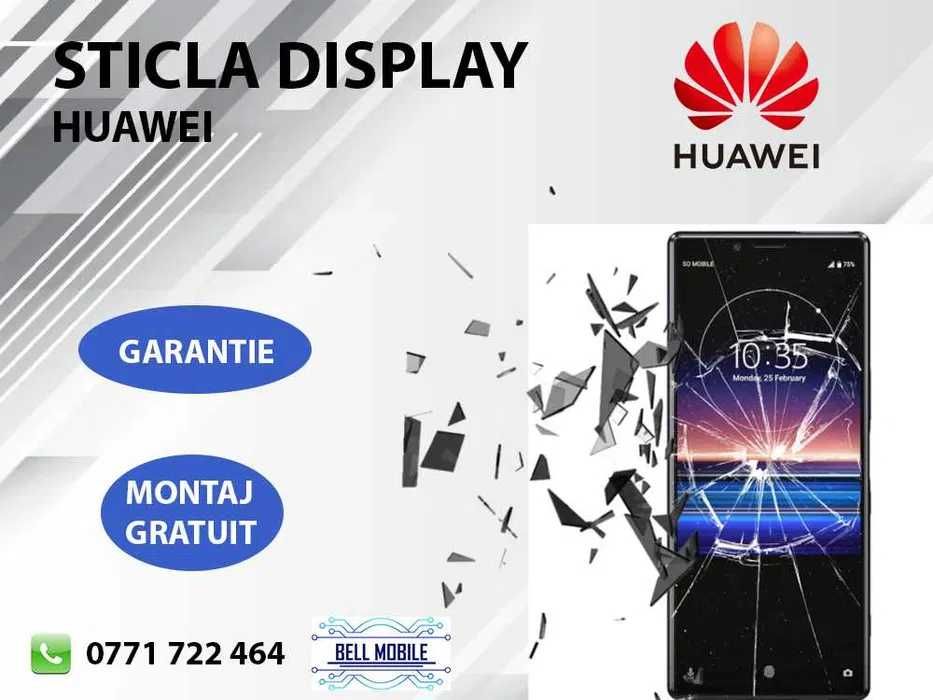 Sticla Ecran Geam Huawei Display P20 P Smart P30 Pro Montaj Inclus