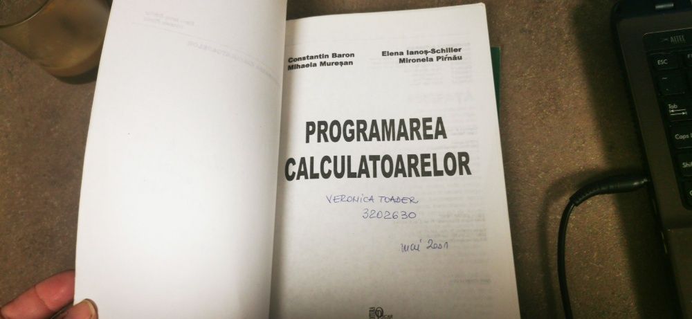 Programarea Calculatoarelor- Constantin Baron, s.a.