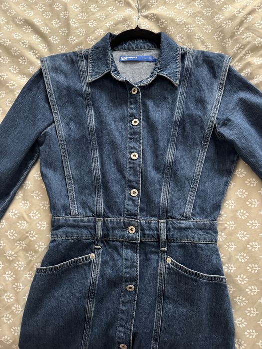 Rochie denim Karl Lagerfeld