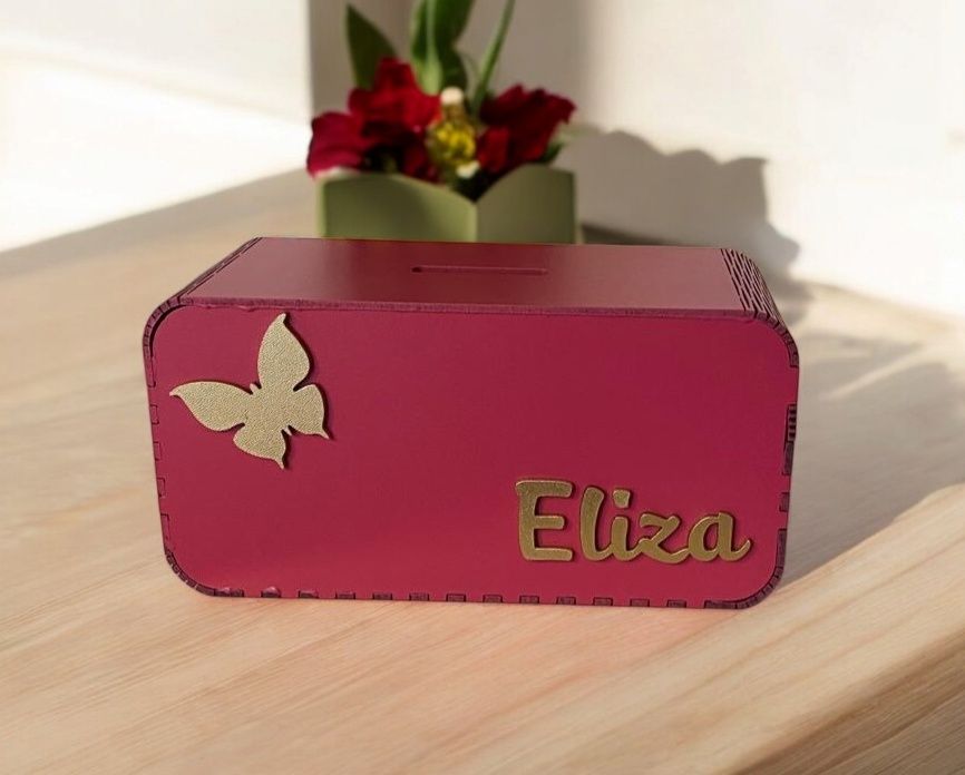 Pușculiță bani personalizată