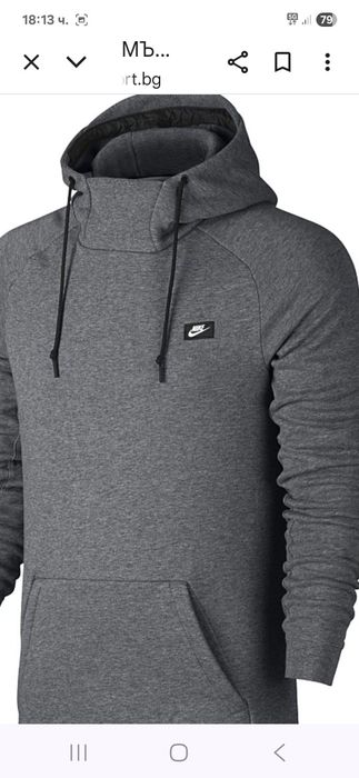 Nike-Ориг.ватиран суичър