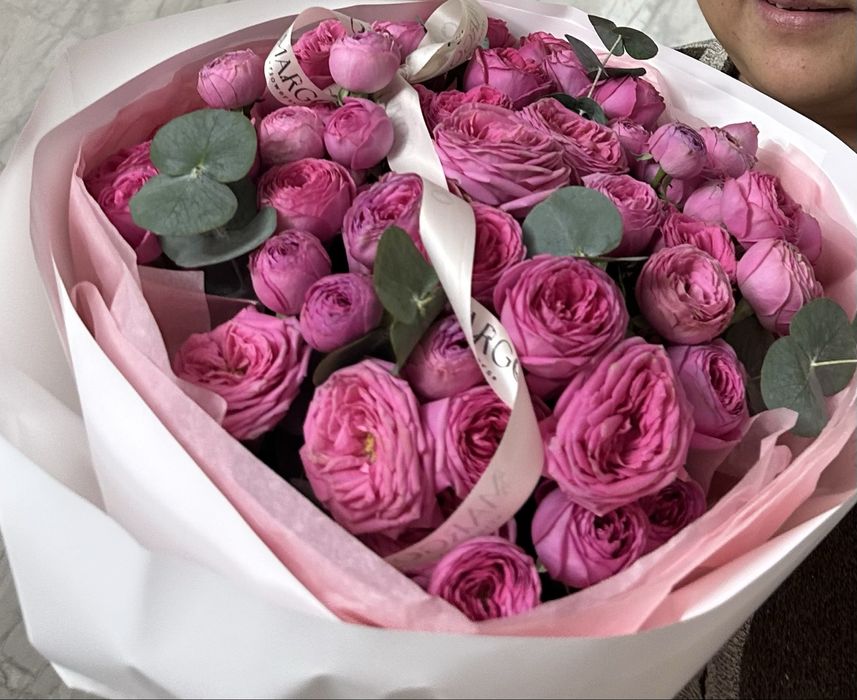 цветы куставой свежыи