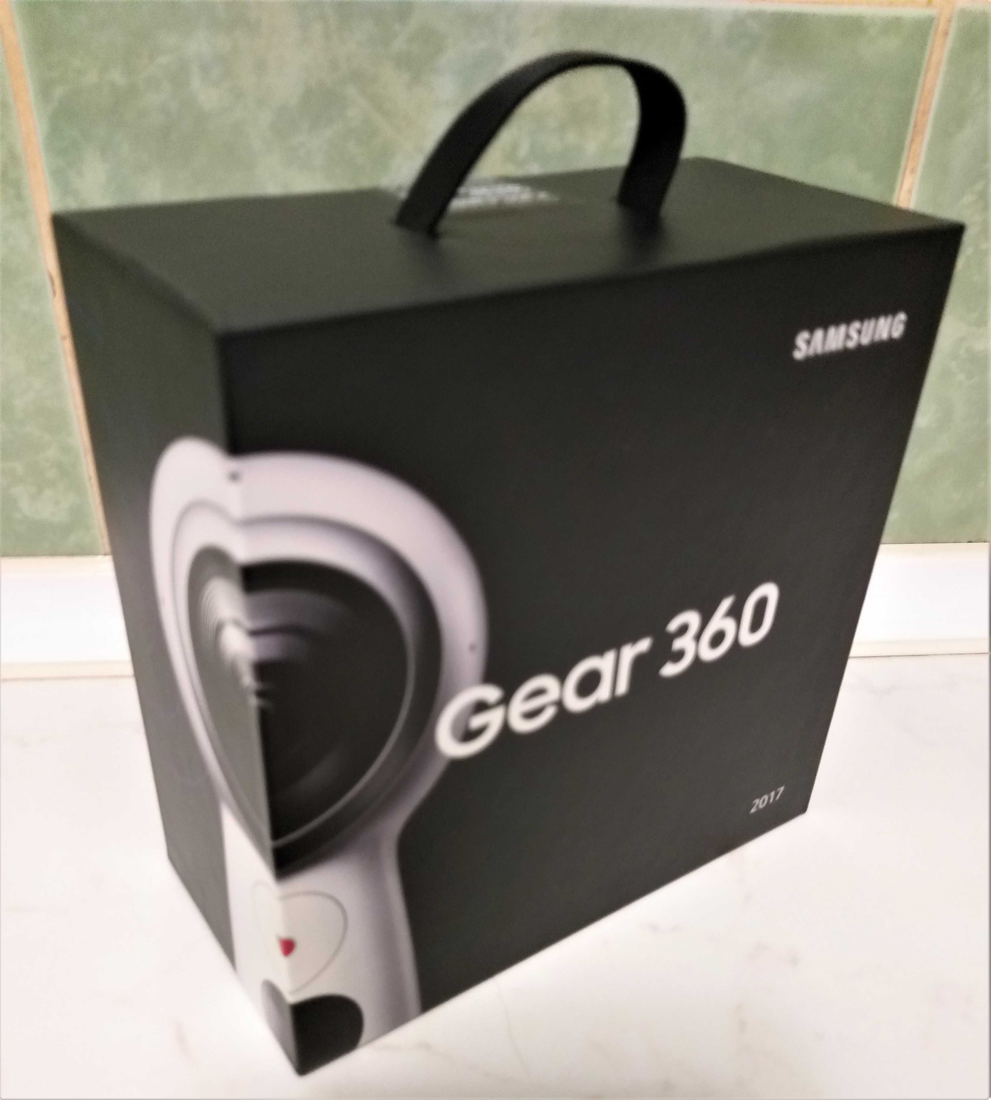Camera foto/video 4K Samsung Gear 360 ed. 2017 Wi-Fi alb(noua-sigilata