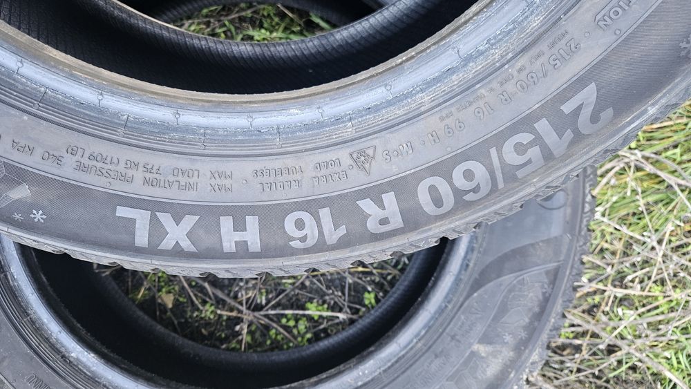 2бр гуми 215 60 16 дот 23 семперит