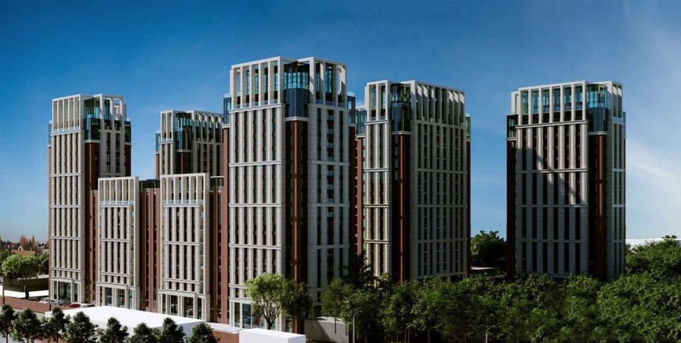 Коробка со свободной планировкой в жк "Brooklyn"