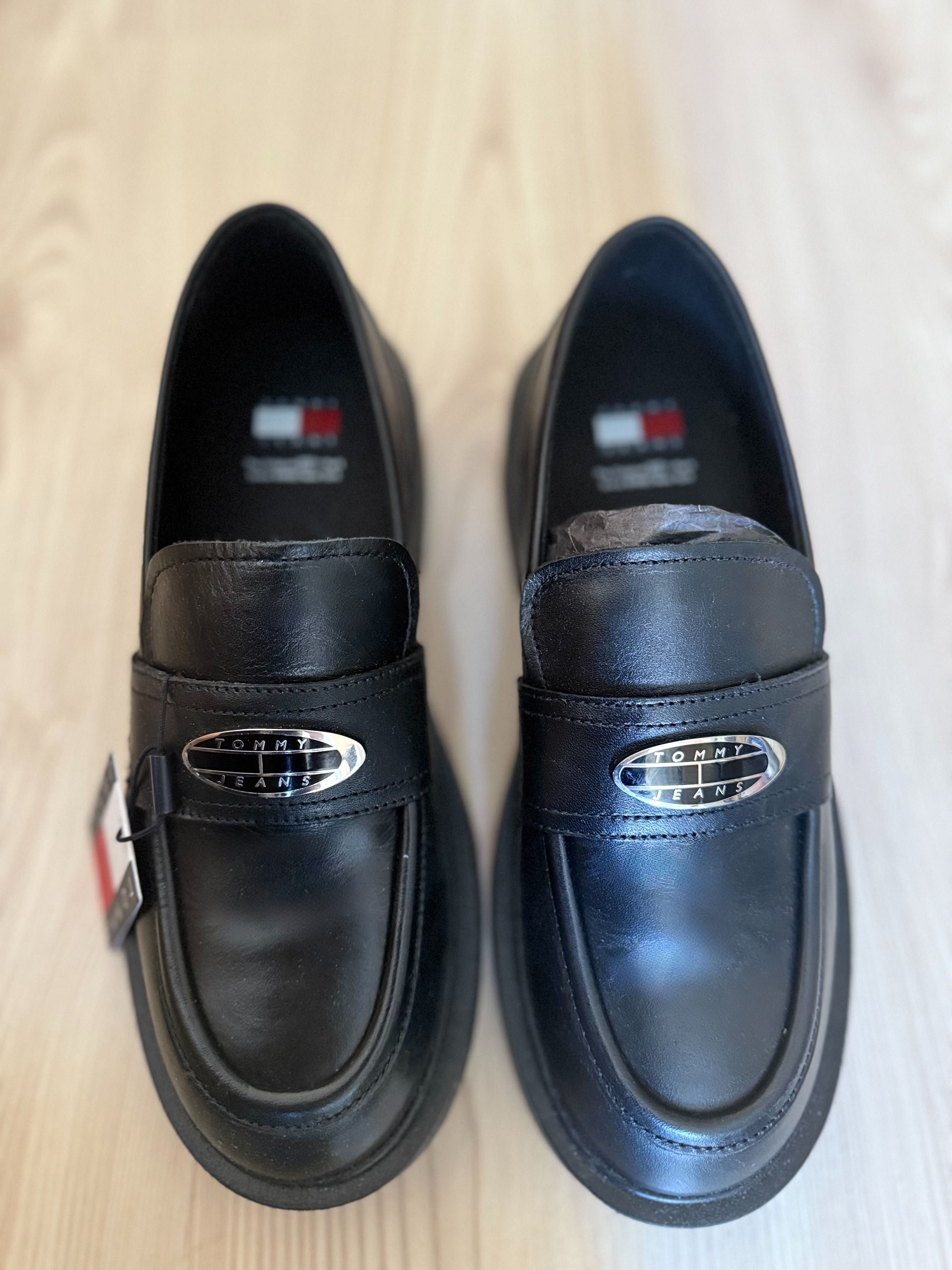 Кожени лоуфъри Tommy Hilfiger