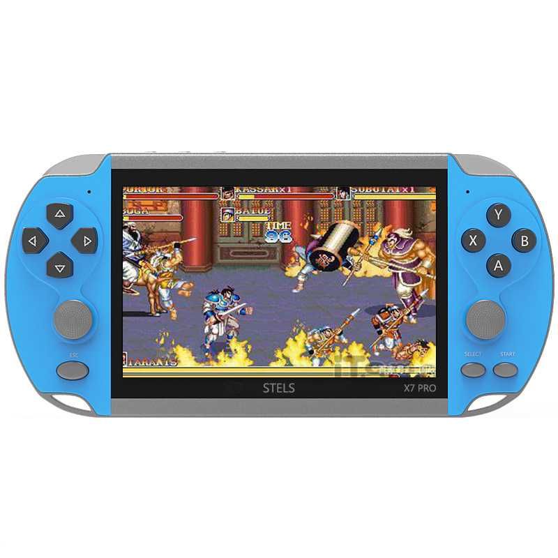 Конзола STELS Game Boy X7 Pro, HDMI, 4.3 инча, 21 000 игри
