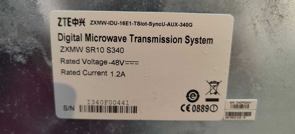 Microwave Transmission System ZTE / Ceragon Fibe-Air Telecomunicatii